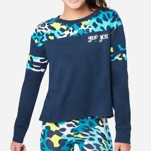 Justice colorblock armstripe tee in ink Size XL